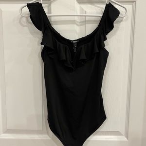Express black bodysuit